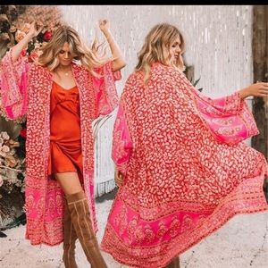 Floral Pink Women's Robe